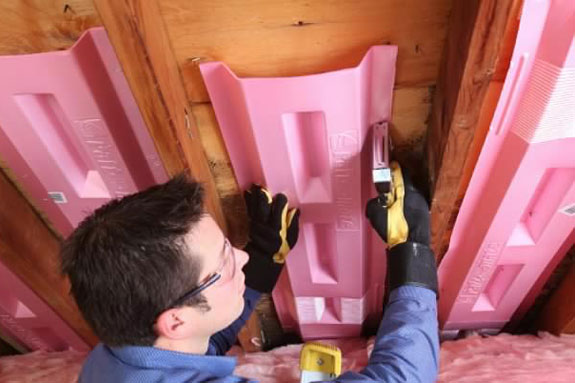 Reid's Insulating Belleville - Attic Rafter Vents